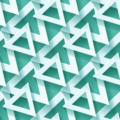 Fototapeta premium Geometric seamless background. Vector illustration