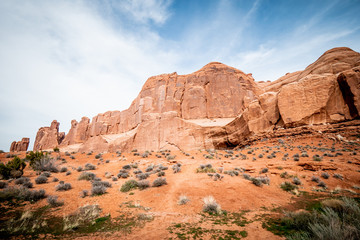Arches National Park in Utah - famous landmark - travel photography