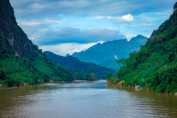 countryside in Nothern Laos