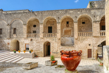 Episcopio Castle in Grottaglie, Puglia, Italy 