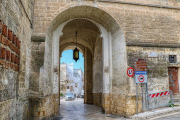 Episcopio Castle in Grottaglie, Puglia, Italy 