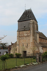 Saint-Genest church in Lavardin (France)