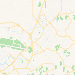 Les Abymes, France printable map