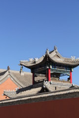 Naklejka premium Mongolian temple