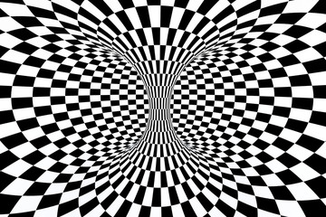 Naklejka premium black and white stripe, Repeating lines, 3d rendering