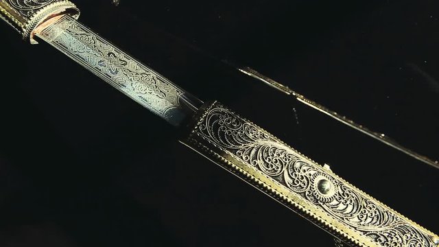 sabre dark background nobody hd footage 