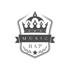 Rap Music Logo.