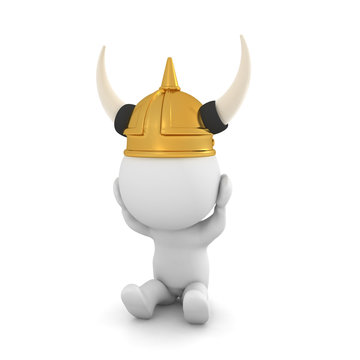 3D Viking is stressed