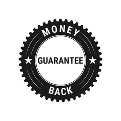 money back guarantee. vector illustration