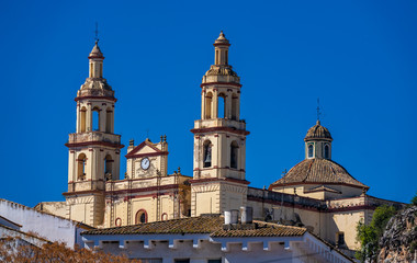 Fototapeta premium Olvera white village in Cadiz province, Andalusia, Spain