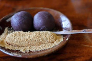 あんこ餅ときなこ餅