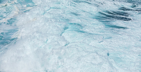 Meer Ozean Meerwasser mit verschiedenen Wasserfarben