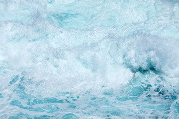 Meer Ozean Meerwasser mit verschiedenen Wasserfarben