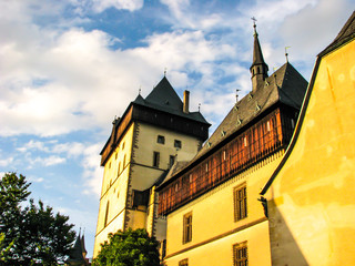 Obraz premium Karlstejn Czech Republic - Beautiful photo of castle