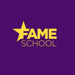 Naklejka na ściany i meble Fame School Vector Logo Template