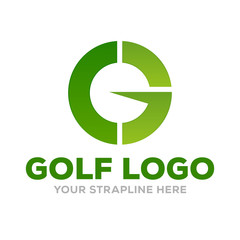 Golf logo icon vector template