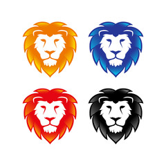 Lion Head Logo Icon