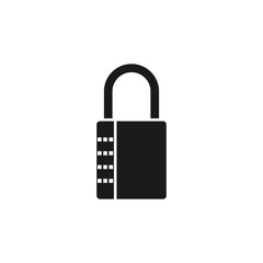 Lock Icon. Vector illustration.