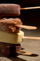 Chocolate ice cream set