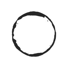 Black Ink Circle.