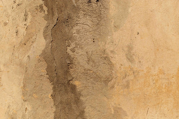 Stucco on the wall of the house as an abstract background
