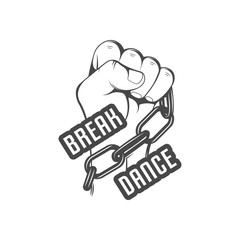Break Dance Logotype.