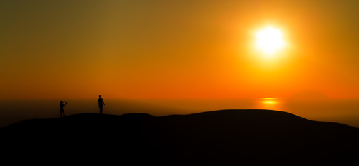 Tramonto dal cratere di Vulcano © alessionastro