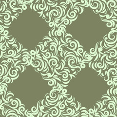  Floral 3d Seamless Pattern Background.
