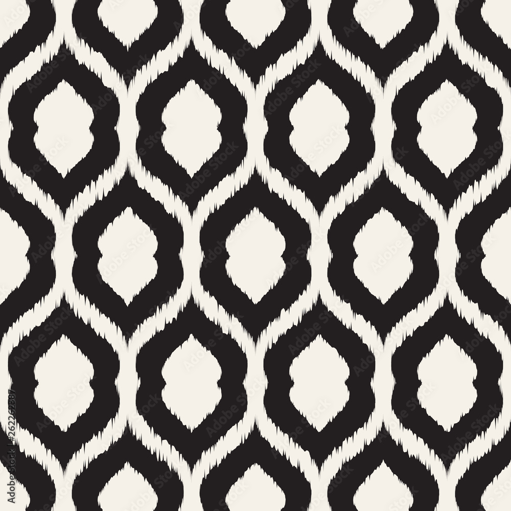 Poster Vector stylized geometric seamless pattern. Modern abstract texture for your design.