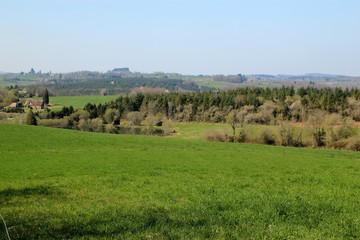 Fototapeta premium paysage de Corrèze.