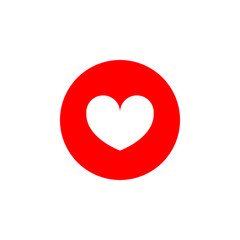 Heart icon vector. Heart vector icon. Like icon vector