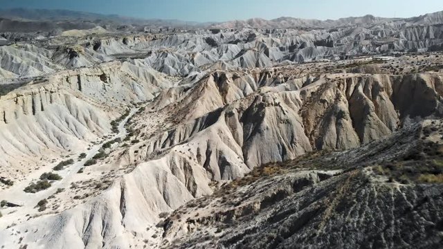 DESIERTO DE ALMERIA . VISTAS AEREAS .ESPA&Ntilde;A