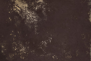 Luxury texture with gold splash. Dark brown color background. High quality print...
