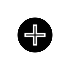 Obraz premium Plus Icon vector. Add icon. Addition sign. Medical Plus icon