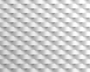 Abstract white polygonal geometric curved lines background