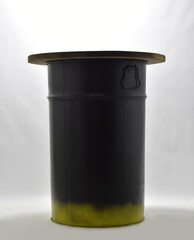 Unique decorated and restored burrels tables