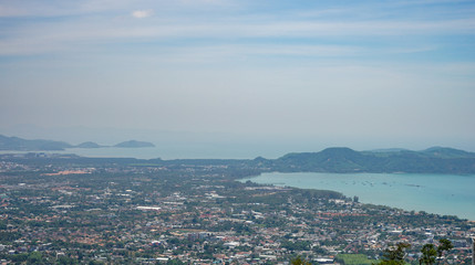 Beautiful Sea and Rocks Landscape in Thailand