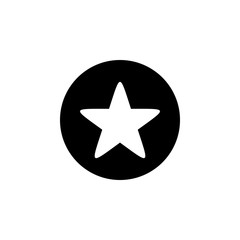 Star Icon vector. Star vector icon. Star Icon in trendy flat style isolated on white background. Rating symbol for web design