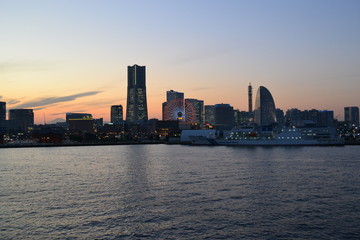 Fototapeta na wymiar Yokohama Minatomirai