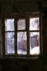 window in an old house