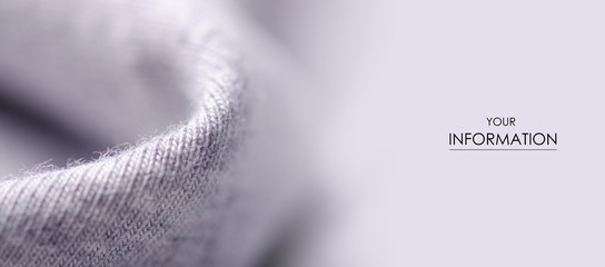 White gray fabric material textile texture pattern macro blur background