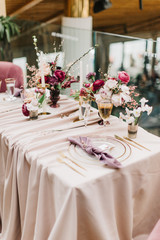 wedding table appointments
