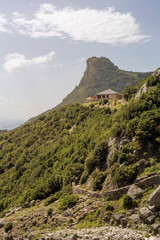 The majestic mountains on a sunny day (region Tzoumerka, Epirus, Greece)
