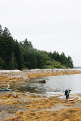 Fototapeta na wymiar Casco Bay Maine