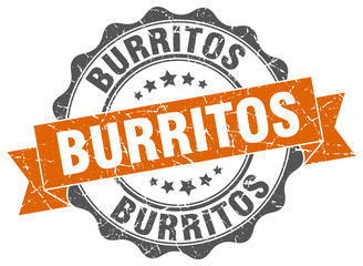 burritos stamp. sign. seal