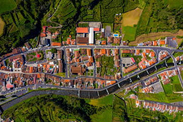 Die Azoren aus der Luft - Sao Miguel: Landschaften, Küsten, Meer und Felsen