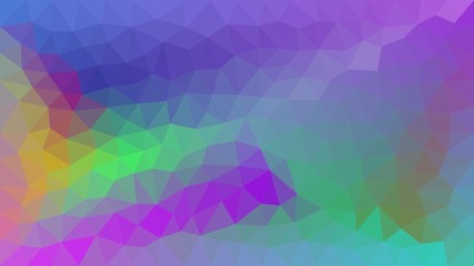 Obraz premium LowPoly Hintergrund, Dreiecke, Polygone, farbenfroh, abstrakte Oberfläche, moderner Hintergrund, Vektorgrafik-Illustration für Ihr Projekt