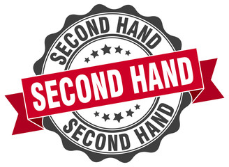 second hand stamp. sign. seal