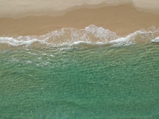 Obraz na płótnie Canvas Imagem aérea de praia