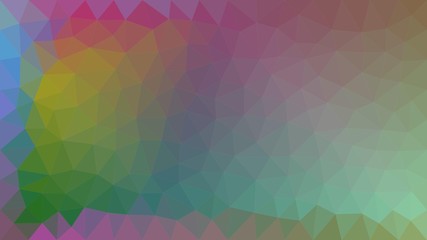 Obraz premium LowPoly Hintergrund, Dreiecke, Polygone, farbenfroh, abstrakte Oberfläche, moderner Hintergrund, Vektorgrafik-Illustration für Ihr Projekt
